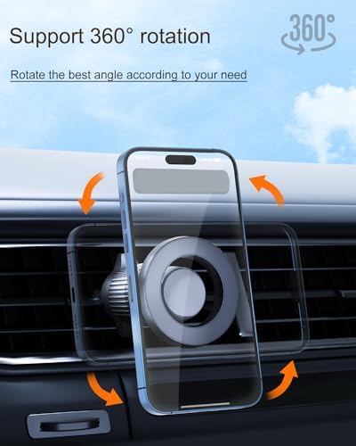 2024 Honda HR-V Magnetic Phone Holder | Secure & Stylish Universal Cell Phone Mount | Effortless Tool-Free Installation with Adjustable Angles | Ultimate Driving Companion for Enhanced Safety and Connectivity, Ideal for All Smartphones