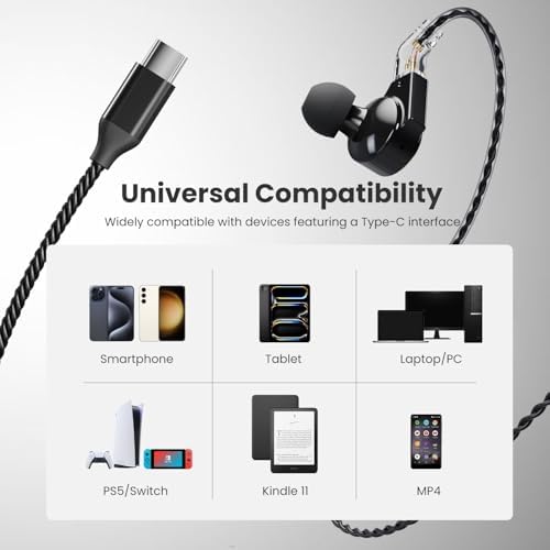 Elevate Your Audio Experience with One Odio Master 1 Hybrid Wired Earbuds – Precision Engineered In-Ear Monitors for Musicians, Gamers, and Streamers | Immerse Yourself in Professional-Grade Hi-Fi Sound with Dual-Driver Technology | Ergonomic Design for All-Day Comfort and Noise Isolation | Universal 3.5 mm Compatibility for Effortless Device Integration | Built to Endure Rigorous Daily Use, Perfect for Mixing, Gaming, and Live Streaming | Unmatched Sound Clarity and Dynamic Range Tailored for Every Audio Experience | One Odio Earphones – Your Gateway to Superior Sound Performance, Where Every Note Comes Alive