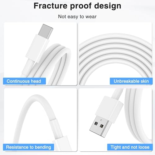 3 Pack USB-C Carplay Charging Cables for i Phone 16, 15 Pro Max & Plus – 3 FT High-Speed Data Transfer Cords for Seamless Connectivity with i Pad 10 th Gen & Air 5 th – Durable & Stylish Black Design for Optimal Vehicle Integration