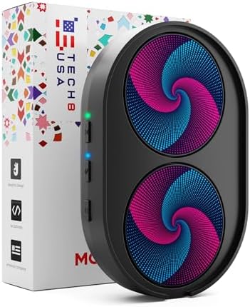 Revolutionize Your Workflow with the TECH8 USA Mouse Mover – Undetectable Jiggler for Laptops & PCs, Plug-and-Play Convenience, Random Movement Patterns, Patented Technology, Fun 3 D Hologram Alien Design, Enhanced Compatibility for Seamless Productivity, Perfect Work from Home Accessory