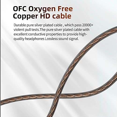 Elevate Your Audio Experience with CCA Polaris Dual Driver Wired Earbuds – Customizable In-Ear Monitors with 4 Tuning Switches & Detachable Cable for Musicians, Singers, and DJs (Gun, with Mic) – Unmatched Sound Clarity and Comfort for Professionals and Enthusiasts