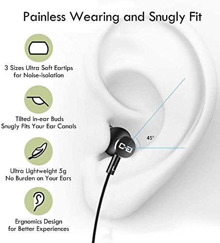 Advanced USB-C Earbuds with DAC Sound Card | Deep Bass, Clear Mic, and Magnetic Shell Design for Ultimate Portability | Compatible with Samsung, Google, One Plus, i Phone 15 & 16, and USB Adapters for Laptops | Premium Audio Experience for Music, Calls, and More