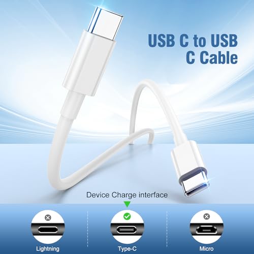 High-Speed 10 ft i Phone 15/16 Charger with 20 W USB-C Power Adapter – Premium Type C Cable for Fast Charging, Enhanced Durability, and Broad Compatibility with i Pad Air & Mini, Ideal for Home & Office Use