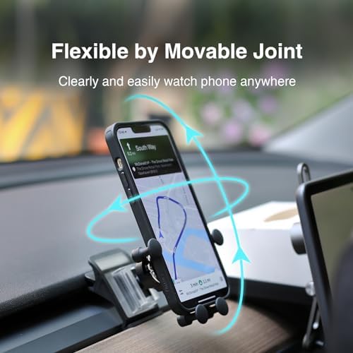 Revolutionary Tesla Phone Mount for Model 3 & Model Y – Automatic Gravity Grip Holder with Foldable Design for Ultimate Convenience – 2024 Tesla Accessory for Seamless Smartphone Integration and Enhanced Driving Safety