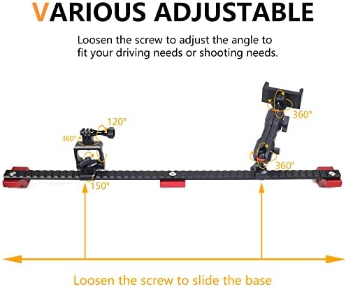 Revolutionize Your Ford Bronco Experience with the 360° Adjustable Dash Phone Mount Holder – Precision-Engineered Aluminum Smartphone Bracket for 2021-2025 Models, Perfect for 2-Door and 4-Door Interiors, Effortless Installation, Stylish Black Design for Maximum Durability and Functionality