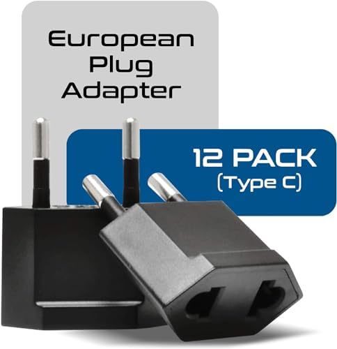 Universal Travel Power Adapter with 45 W PD Retractable USB-C Cable – Ultimate Multi-Device Charger for Global Use – Compatible with Laptops, Smartphones & Cameras – Essential Travel Accessory for US, EU & UK Adventures – Compact Design for Hassle-Free Charging