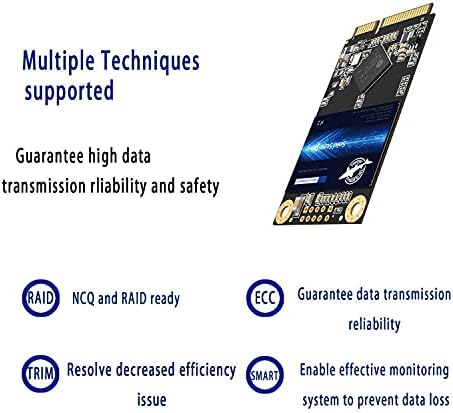Boost Your System’s Performance with Dogfish 64 GB MSATA SSD – Lightning-Fast Internal Solid State Drive (5-Pack) for Enhanced Speed & Versatile Compatibility in Desktops and Laptops – Reliable, Durable, and Perfect for High-Intensity Tasks
