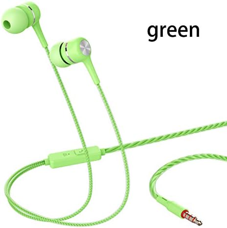 Experience Superior Sound with 4-Pack Wired Earbuds Featuring Microphone – Ideal In-Ear Earphones for School and Daily Use – Deep Bass Audio, Noise Isolation, and Universal 3.5 mm Compatibility with i Phone, i Pad, Samsung, and Google Devices in Black, White, Pink, and Green – Lightweight Design for All-Day Comfort and Clear Calls
