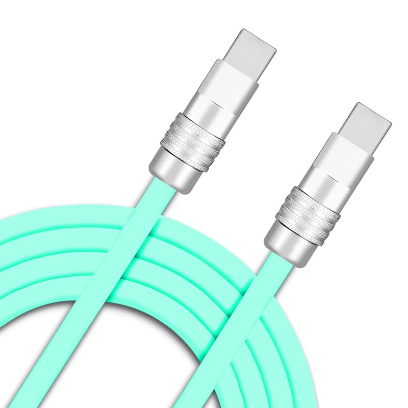 Elevate Your Charging Game with the Chubby 2.0 240 W USB-C Cable – Ultra-Durable Silicone Design for i Phone 15/16 & Samsung Galaxy, 3.3 FT Length for Ultimate Flexibility, Rapid Power Delivery for All Your Devices on the Go