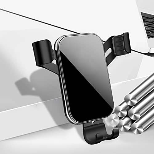 KUNGKIC Aluminum Car Cradle for Mini Cooper R50 R52 R53 – Versatile Rotatable Phone Holder with Foldable Design, Fits 3.5-5.5 Inch Smartphones – Stylish Red Interior Accessory for Enhanced Driving Experience and Safety