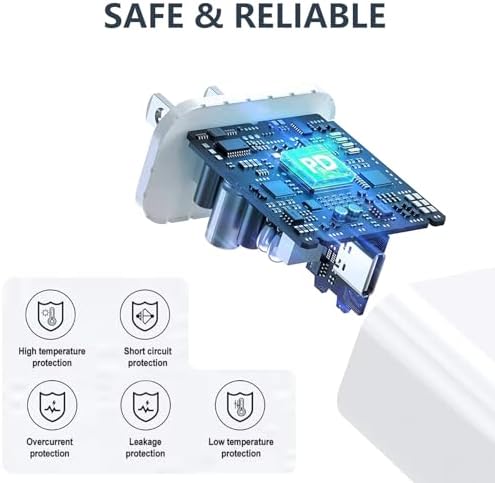 10 FT Ultra-Fast Wireless Charger for Apple Watch – 20 W USB-C Power Cable, Compatible with All Series (1-10, SE) – Dual-Pack for Ultimate Charging Flexibility and Rapid Power Delivery