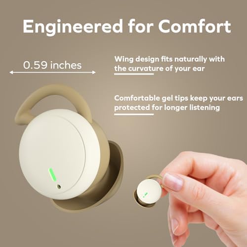 Coby Sleep Earbuds: Premium Noise-Canceling Bluetooth Ear Plugs for Enhanced Sleep, Work Focus, and Music Bliss | Ergonomically Designed for All-Night Comfort | Compact & Travel-Ready Wireless Earbuds with Universal Device Compatibility