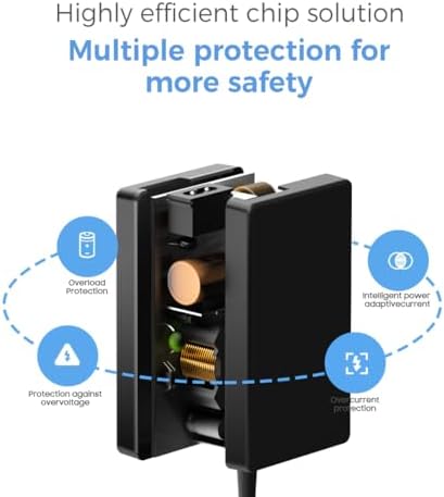 Ultimate 18 V Power Supply Adapter for Thrustmaster Racing Wheels – Premium Charger for T128-X, T248, and T300 RS Models – Dependable Gaming Power Source with Enhanced Safety Features and Extensive Compatibility for Uninterrupted Racing Performance