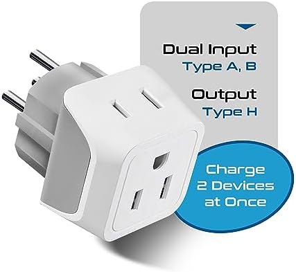 Ultimate Universal Travel Adapter: 35 W Fast Charging Power Converter with PD & QC 3.0, Dual USB-C & Triple USB Ports for Seamless Global Connectivity – Compatible with Type A, C, G, I Outlets for Effortless Charging Across EU, US, UK & Beyond – Perfect Travel Companion for Modern Explorers