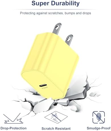 Fast Charging Multi-Port USB C Power Adapter – 5-Port 40 W Wall Charger for i Phone 16 Pro Max, 16 Pro, 15 Pro Max, and More – Compact Cube Design with 3 USB-C and 2 USB-A Ports – Ideal for Efficient Device Charging in Homes and Offices – Built-in Safety Features for Overcharging Protection – Perfect for Busy Professionals and Families