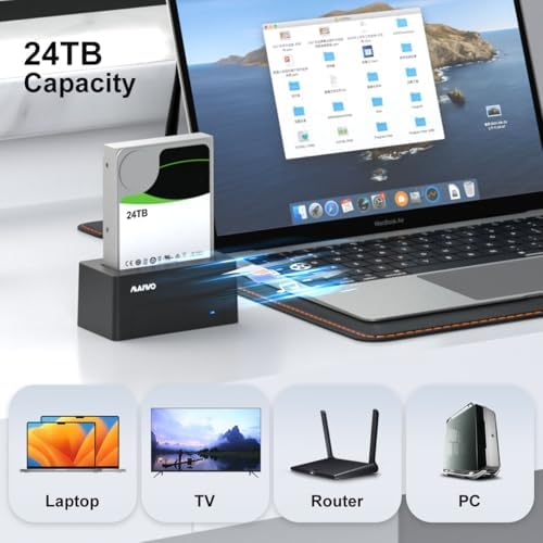 MAIWO m SATA SSD Enclosure: High-Speed USB 3.0 Adapter for Effortless 2 TB Data Access – Cable-Free, Portable Storage Solution with Enhanced Compatibility for Windows & Mac