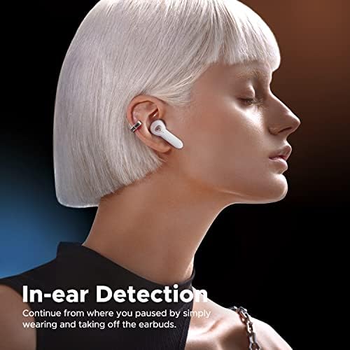 Experience Next-Level Sound with Sound PEATS Air3 Deluxe HS True Wireless Earbuds – Advanced Bluetooth 5.3 Technology, 14.2 mm High-Resolution Drivers, and 4 Microphone Noise Cancellation for Superior Call Clarity – IPX4 Waterproof Design for Active Lifestyles – Enjoy Up to 20 Hours of Uninterrupted Playback – The Ultimate Choice for Music Enthusiasts and Fitness Buffs