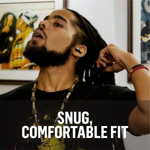 Experience Superior Sound with House of Marley Rebel True Wireless Earbuds – Eco-Friendly Bluetooth Connectivity, 8-Hour Battery Life, Microphone for Hands-Free Calls, and Enhanced Device Compatibility in Sleek Signature Black – Perfect for Music Lovers and Sustainable Living Enthusiasts