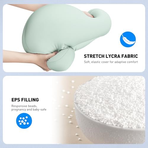 Revolutionize Your Device Experience with the Above TEK 360° Adjustable Tablet Pillow Stand – Ergonomic Bean Bag Holder for Hands-Free Use in Bed or Lap, Compatible with 4.7″ to 12.9″ Tablets and Phones, Perfect Gift for Moms – Stylish Gray Design for Enhanced Comfort and Convenience