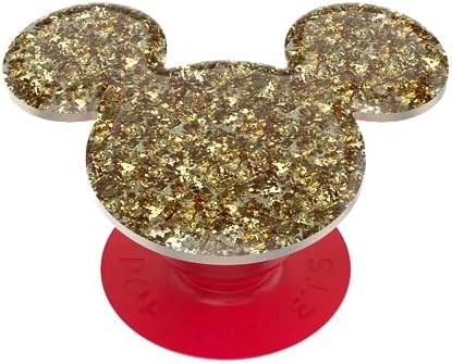 Disney Classic Mouse Pop Sockets Phone Grip with Versatile Kickstand – Ultimate Anti-Drop Phone Holder for One-Handed Use and Easy Style Switchability – Compatible with i Phone, Samsung, and Most Cases – Ideal for Wireless Charging and Everyday Convenience