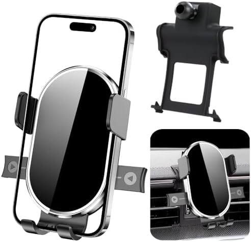 Audi A6 A7 S6 S7 RS6 RS7 Allroad 2012-2018 Custom Car Phone Holder – 360-Degree Rotating Dashboard Mount for Safe Navigation and Hands-Free Calls – Premium Interior Accessory for Enhanced Driving Experience and Secure Mobile Device Placement