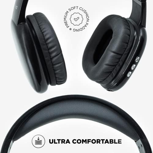 i Joy Ultra Wireless Bluetooth Headphones – Premium Noise-Canceling Over-Ear Comfort with 10-Hour Playtime, Integrated Mic, SD Card Slot, and Wired Backup – Stylish Green Design for Exceptional Audio Clarity and Immersive Listening Experience