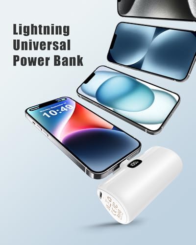 Ultra-Compact 5000 m Ah Mini Power Bank – 20 W Fast Charging Portable Charger for i Phone & Android – Lightweight Travel Essential with PD Compatibility & Smart Protection – Perfect for Short Trips, Camping, and Everyday Use