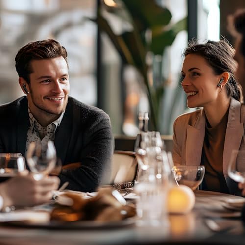 Transformative Language Translation Earbuds: Cutting-Edge 3-in-1 Bluetooth Headphones for Instant Communication in 150 Languages, Advanced Noise-Cancelling Features, Ideal for Travelers, Includes Complimentary 2-Year Service Subscription, Fully Compatible with i OS & Android Devices