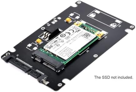 Upgrade Your Laptop Storage with Chen Yang m SATA Mini SATA SSD to IDE 44 Pin External Hard Disk Enclosure – High-Speed Data Transfer, Tool-Free Setup, and Enhanced Compatibility for 2.5-Inch Drives in Stylish White Finish
