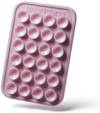 Lavender Fizz Silicone Phone Mount – Versatile Hands-Free Suction Holder for i Phone & Android – Ideal Tik Tok Filming & Video Call Accessory – Secure, Removable Grip for Effortless Mobile Use – Stylish & Functional Design for On-the-Go Convenience