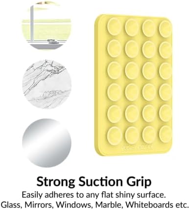 Transform Your Mobile Interaction with the VELVET CAVIAR Mag Safe Suction Cup Phone Case Mount – Superior Silicone Grip for Effortless Selfies and Secure Navigation. Featuring an Elegant Nude Beige Finish, This Premium Phone Accessory Ensures Stability for Streaming and Video Calls. Experience Unmatched Convenience with a Durable, Easy-to-Clean Design Perfect for On-the-Go Lifestyles. Ideal for Enhanced Usability, This Innovative Mount Keeps Your Device Within Arm’s Reach While Elevating Your Everyday Tasks with Style.