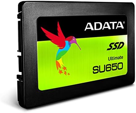 Upgrade Your Gaming & Performance with ADATA ASU650 960 GB SATA III SSD – Lightning-Fast 520 MB/s Read Speed for Instant Access and Enhanced Storage Solutions – 3 D NAND Technology for Ultimate Reliability in a Compact 2.5″ Internal Drive