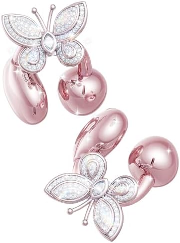 Transform Your Audio Experience with Kinglucky Crystal Bow Ear Cuffs – Stylish Clip-On Accessory for Open-Ear Headphones, Perfect for Upgrading Earbud Fashion and Comfort, Easy Installation, and Enhanced Compatibility for On-the-Go Lifestyles