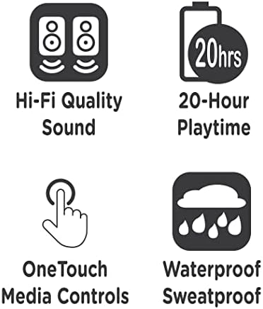 Morpheus 360 Spire True Wireless Earbuds – Premium Bluetooth 5.2 Connectivity, Immersive Hi-Fi Sound, Effortless Touch Control, Durable Waterproof Design with Chic Charging Case – Unleash Your Audio Adventure in Sleek Black