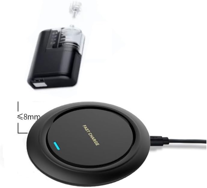 Sleek Black Wireless Charging Board for Tandem Mobi Devices – Fast, Sleep-Friendly Charging Pad with Enhanced Compatibility and Portable Design for Home & Travel