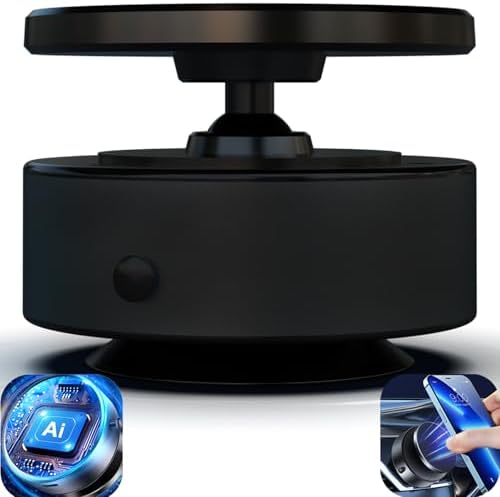 Revolutionary 360° Magnetic Phone Holder with Electric Suction Cup – Ultimate Versatile Mount for Cars, Gyms, and Bathrooms – Effortless Compatibility with Mag Safe i Phones and Android Devices – Experience Unmatched Stability and Hands-Free Convenience on Smooth Surfaces