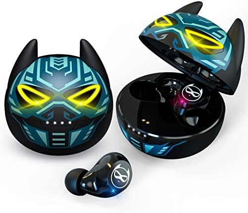 Kids’ Bluetooth 5.1 Wireless Earbuds – Adorable Waterproof Earphones with Dual Mics, 36-Hour Playtime, Hi-Fi Stereo Sound, and Gaming Mode – Perfect for Active Young Listeners and Learning on the Go