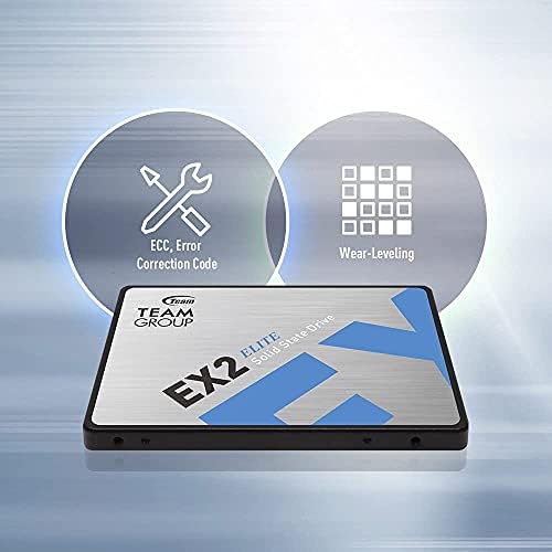 Boost Your Computer’s Speed with TEAMGROUP AX2 1 TB SATA III SSD – Unleash Lightning-Fast 540 MB/s Data Transfer for Ultimate Performance in Laptops & Desktops, Enhanced Durability with 3 D NAND TLC Technology for Reliable Storage Solutions