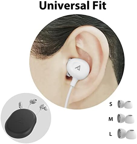 Premium Lightning Earbuds with Secure Ear-Hook Design for i Phone 14/13/12/11 Pro Max/X/XS Max/XR – MFi Certified Sports Earphones in Elegant Rose Gold with Built-in Mic for Hands-Free Calls and Rapid Charging