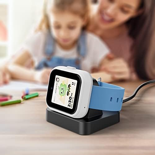 Rapid Charge Portable Dock for T-Mobile SYNC UP Kids Watch 2 – 5 ft Versatile Cable & Sleek White Adapter for Home, Office, and Travel – Essential Smartwatch Charger for Active Parents with Enhanced Compatibility and Durability