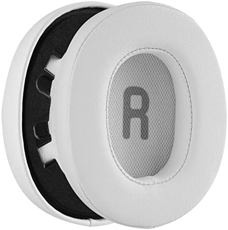 Transform Your JBL Headphones with Geekria Quick Fit Replacement Ear Pads – Premium Memory Foam Ear Cushions for Enhanced Comfort and Sound Isolation – Compatible with JBL Tune 700 BT, 750 BTNC, 710 BT, 720 BT, 760 NC, 770 NC – Sleek White Design for Modern Aesthetic – Easy Installation for Long-Lasting Audio Enjoyment and Hygiene