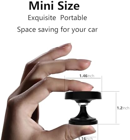 Magnetic Phone Holder Duo for Car – Premium Dashboard Mount with 4 Versatile Metal Plates for Universal Device Compatibility – Secure Hands-Free Operation for Navigation and Communication – 360-Degree Adjustable Viewing Angles – Durable, Easy-to-Install Design Enhances Any Vehicle Interior – Upgrade Your Driving Safety and Convenience with Sleek Style