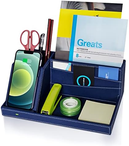 Transform Your Workspace: Premium Fast Wireless Charging Station with Desk Organizer for i Phone 16/15/14/13/12/11 Series – Streamline Charging and Declutter Your Environment for Home or Office Efficiency