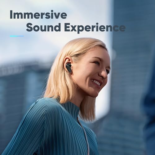 Experience Audio Freedom with Foxeye Bluetooth 5.3 Wireless Earbuds – 30-Hour Playtime for Uninterrupted Listening – Deep Bass and Advanced Noise Cancellation for Music, Gaming, and Calls – Lightweight, Stylish White Design for All-Day Comfort and Performance