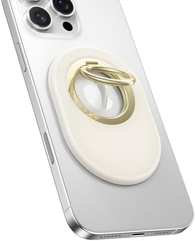 Transform Your Mobile Experience with the andobil 2025 Magnetic Phone Grip – Ultimate Mag Safe Compatibility for i Phone 16 Plus, 15, 14, 13 Pro Max, and Mini – Elegant Oval Design in Timeless White – Ultra-Lightweight, Ergonomically Designed for Comfort – Snap-On Installation for Secure and Effortless Use – Ideal for Photography, Streaming, and Texting – Revolutionize Your Smartphone Setup Today!