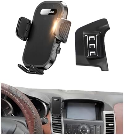 Enhanced Chevrolet Cruze Car Phone Holder for 2009-2015 Models – Adjustable Cradle for 4-7 Inch Smartphones, Ultimate Hands-Free Navigation and Communication Solution, Durable Design with 360-Degree Rotation and Easy One-Handed Access