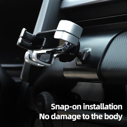 Mazda CX50 Snap-On Phone Holder: Custom Fit Accessory for 2022-2025 Models – Stylish Black Design for Enhanced Connectivity and Safety on the Road