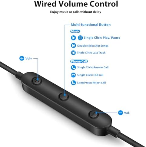 COOYA USB C Hi-Fi Stereo Earbuds – Ultra-Lightweight In-Ear Headphones with Built-In Mic & Volume Control for i Phone 16 Pro Max, i Pad 10, Galaxy A16, S25 Ultra – Ergonomic Design for All-Day Comfort & Exceptional Sound Quality Across Devices