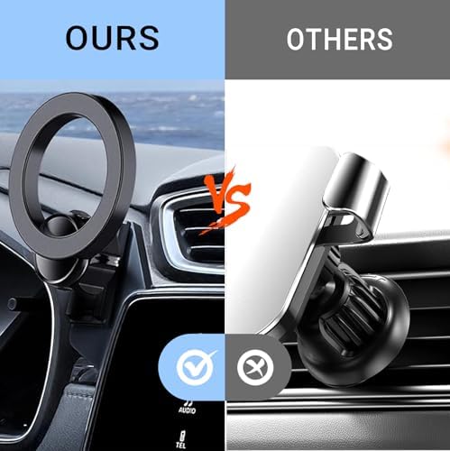 Honda CR-V 2017-2022 Magnetic Phone Holder – Premium 360° Rotating Car Mount with Mag Safe Compatibility for Ultimate Safety and Accessibility, Ideal for 5 & 7 Inch Displays