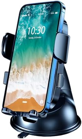 Marine-Grade Suction Cup Phone Holder for Boats – Universal Smartphone Mount for Kayaking, Sailing, and Marine Adventures – Heavy-Duty Dashboard Stand for i Phone, Samsung, Google – Enhanced Stability and Viewing Flexibility